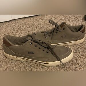 Lugz Men's Stockwell Oxford Sneakers, Mushroom color, 13